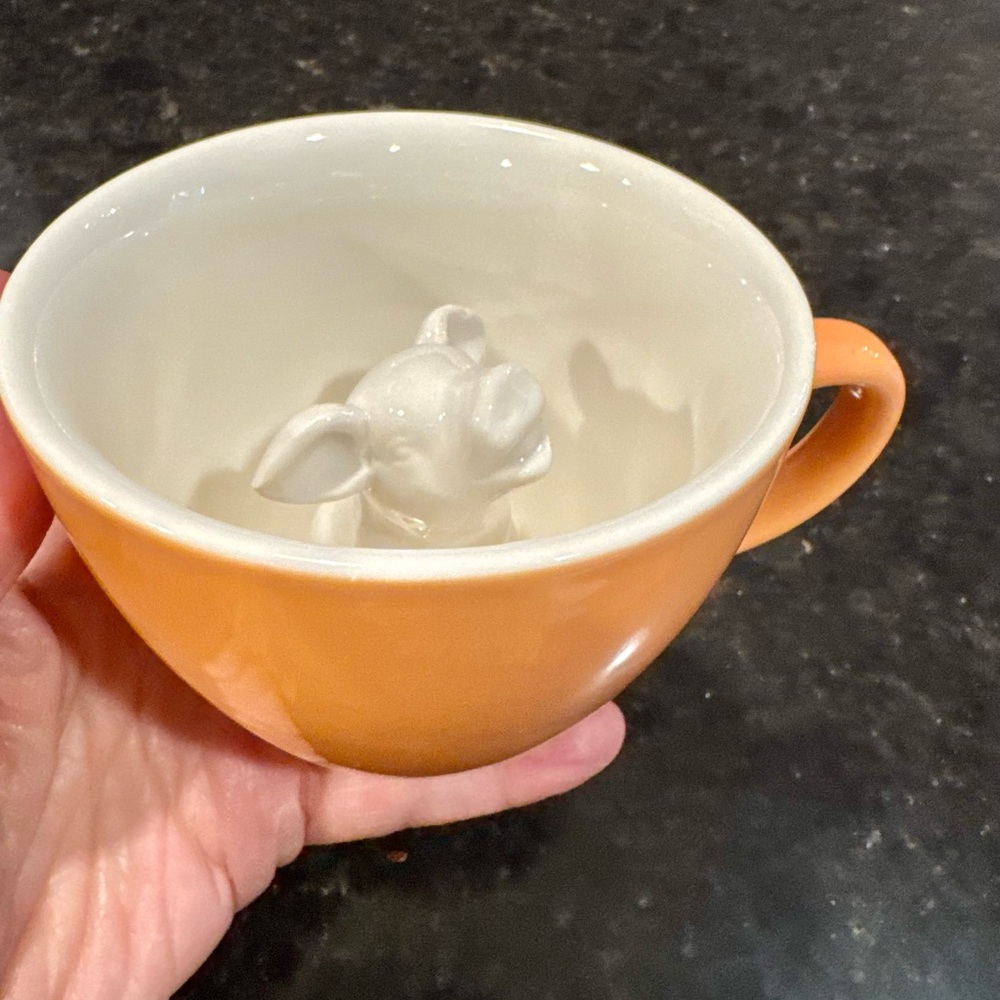 Creature Cups Peach Pig Cup Coffee Mug